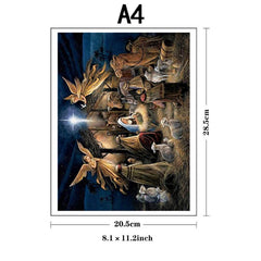 Nativity Story Wooden Jigsaw Puzzles for Adults