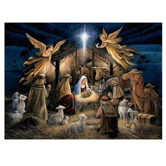 Nativity Story Wooden Jigsaw Puzzles for Adults
