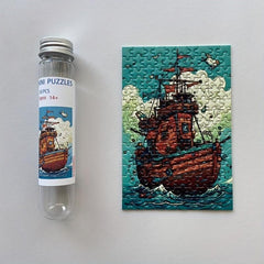 Mini Test Tube Puzzle Painting Jigsaw Toy Educational Game