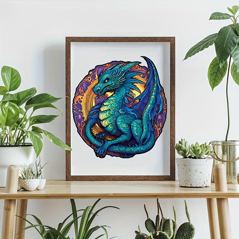 Advanced Retro Dinosaurs Wooden Puzzles - Creative Special Variety