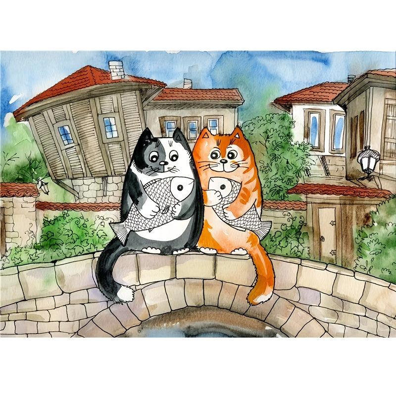 100pc Kids Paper Puzzle Set Animals Landscape Painting Toys