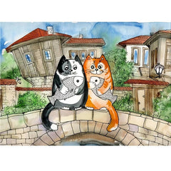100pc Kids Paper Puzzle Set Animals Landscape Painting Toys