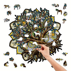 Wooden Wisdom Tree Puzzle in Box
