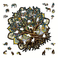 Wooden Wisdom Tree Puzzle in Box