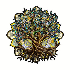 Wooden Wisdom Tree Puzzle in Box