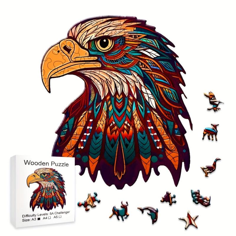 Maternal Love Wooden Puzzle - Unique Shape Puzzle