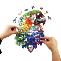 Creative Parrot Puzzle Birthday Gift Kids
