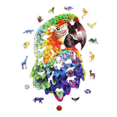 Creative Parrot Puzzle Birthday Gift Kids