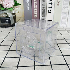 3D Transparent Maze Puzzle Box for Kids and Adults