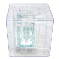 3D Transparent Maze Puzzle Box for Kids and Adults