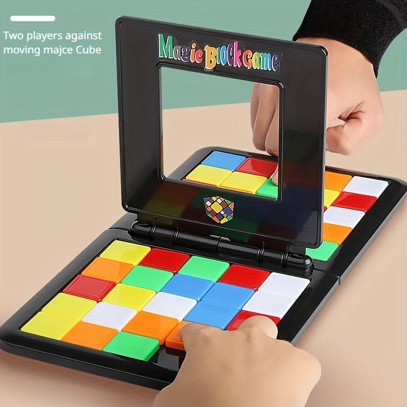 2 Players Moving Majce Cube Puzzle Competition Table Toy