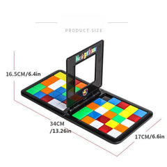 2 Players Moving Majce Cube Puzzle Competition Table Toy