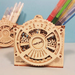 3D Puzzle Calendar Pen Holder Ornament