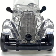 Grey Classic Car Puzzle Assembly Building Block Construction Educational Puzzles