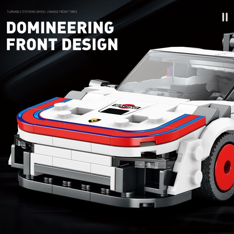 346pcs Car Building Blocks Educational Toys Racing Model Ornaments