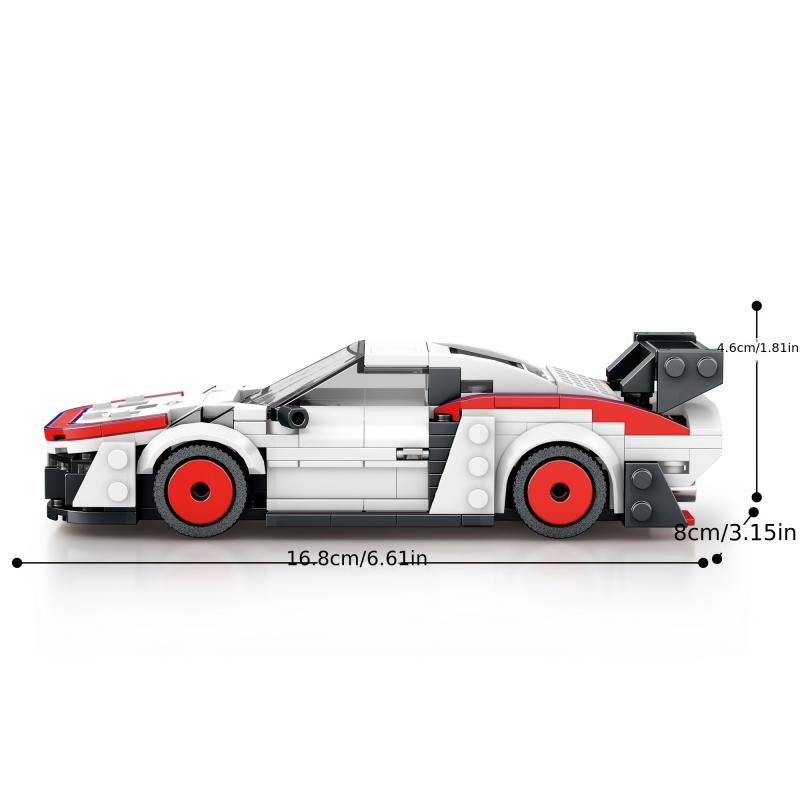 346pcs Car Building Blocks Educational Toys Racing Model Ornaments