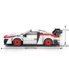 346pcs Car Building Blocks Educational Toys Racing Model Ornaments
