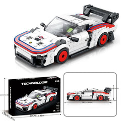 346pcs Car Building Blocks Educational Toys Racing Model Ornaments