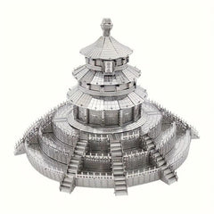 Metal Toy Castle Building Model 3D Puzzle Game
