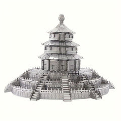 Metal Toy Castle Building Model 3D Puzzle Game