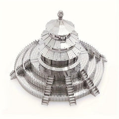 Metal Toy Castle Building Model 3D Puzzle Game