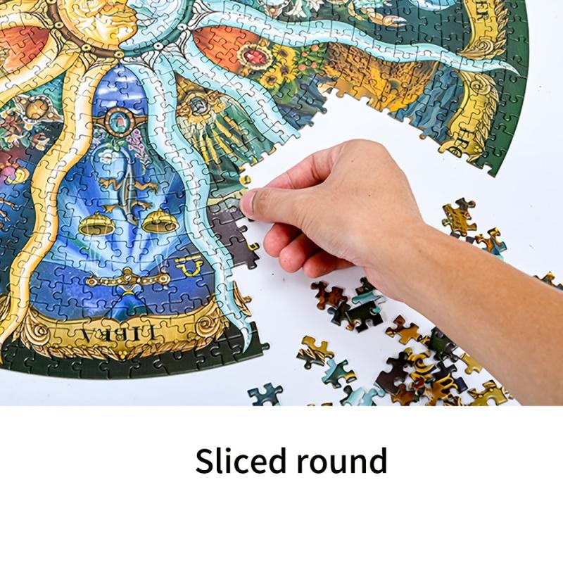 1000 Pcs 12 Constellation Jigsaw Puzzle Toy Game For Kids
