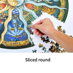 1000 Pcs 12 Constellation Jigsaw Puzzle Toy Game For Kids