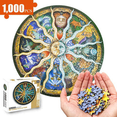 1000 Pcs 12 Constellation Jigsaw Puzzle Toy Game For Kids