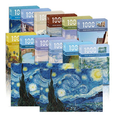 1000 Piece Jigsaw Puzzle Famous Landscape Painting Decompression Toy