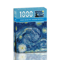 1000 Piece Jigsaw Puzzle Famous Landscape Painting Decompression Toy