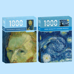 1000 Piece Jigsaw Puzzle Famous Landscape Painting Decompression Toy