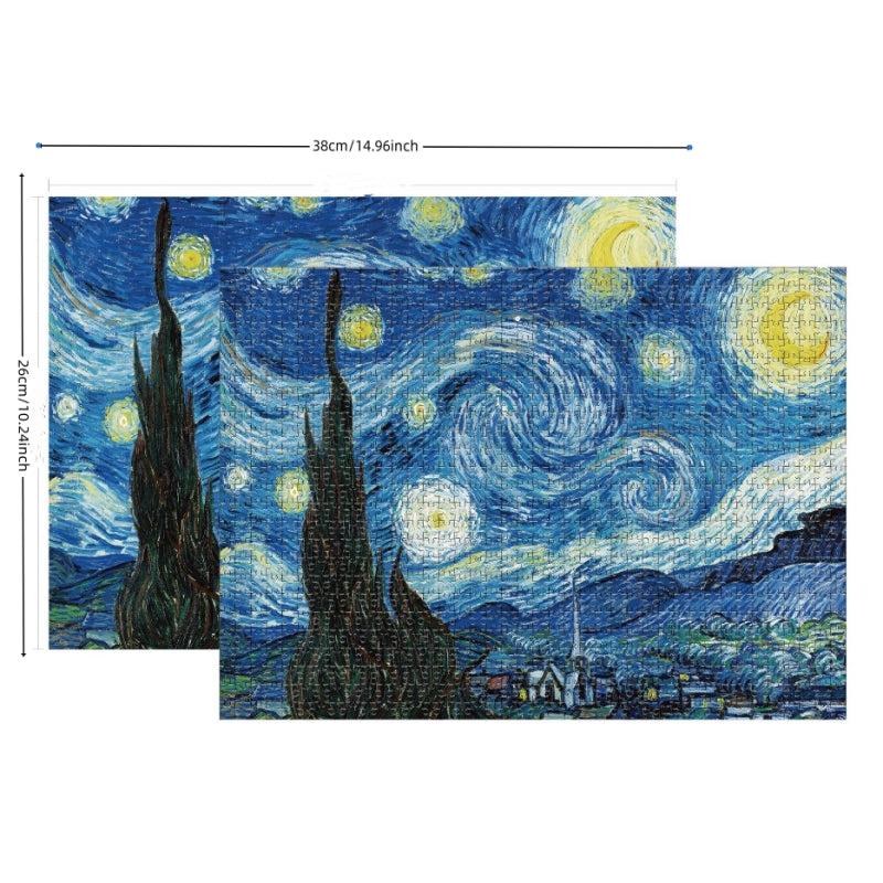 1000 Piece Jigsaw Puzzle Famous Landscape Painting Decompression Toy