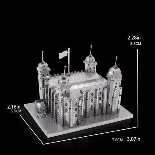 Metal Toy Castle 3D Puzzle Building Model