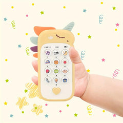 Kids Cartoon Smart Phone Toy w/ Music Lights Songs, Phone Ringing