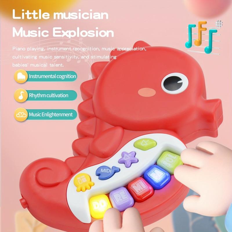Baby Musical Toys Educational Light Up Toy With Sound And Piano Keyboard