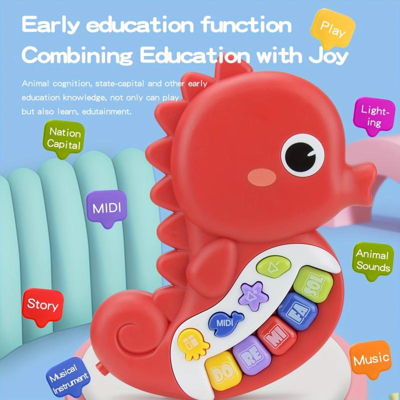 Baby Musical Toys Educational Light Up Toy With Sound And Piano Keyboard