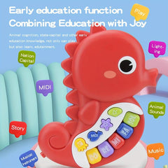 Baby Musical Toys Educational Light Up Toy With Sound And Piano Keyboard