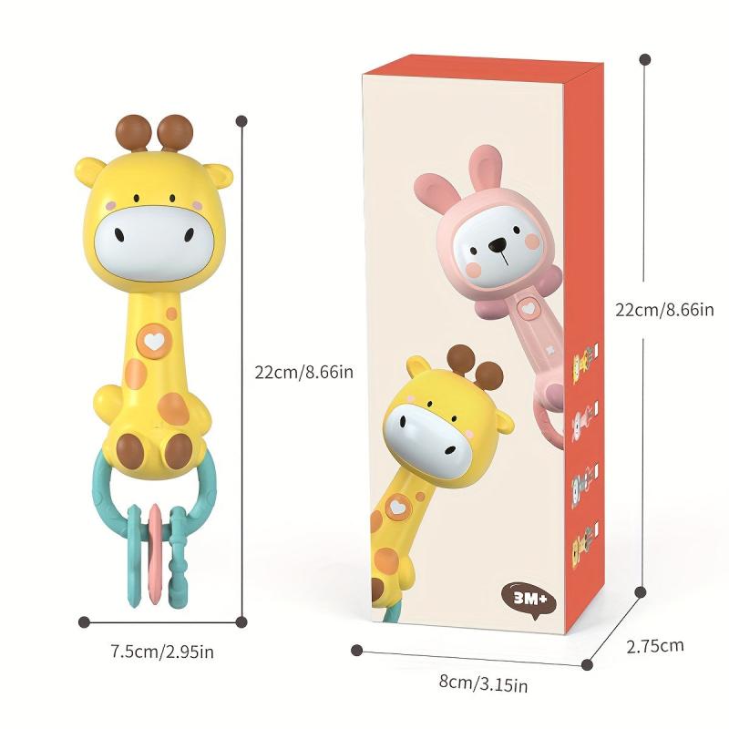 Baby Rattles Music Toys Infant Sensory Teether Learning Toy