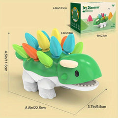 Montessori Dinosaur Plugging Toys for Hand-Eye Coordination