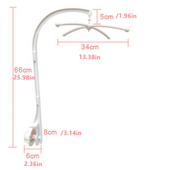 Crib Bell Stand Bed Bell 3 Sections Bed Bell Cross