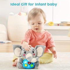 Baby Elephant Musical Toy Infant Stuff Newborn Toys Random Button