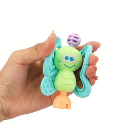 Baby Hand Grab Tooth Glue Rattle - Random