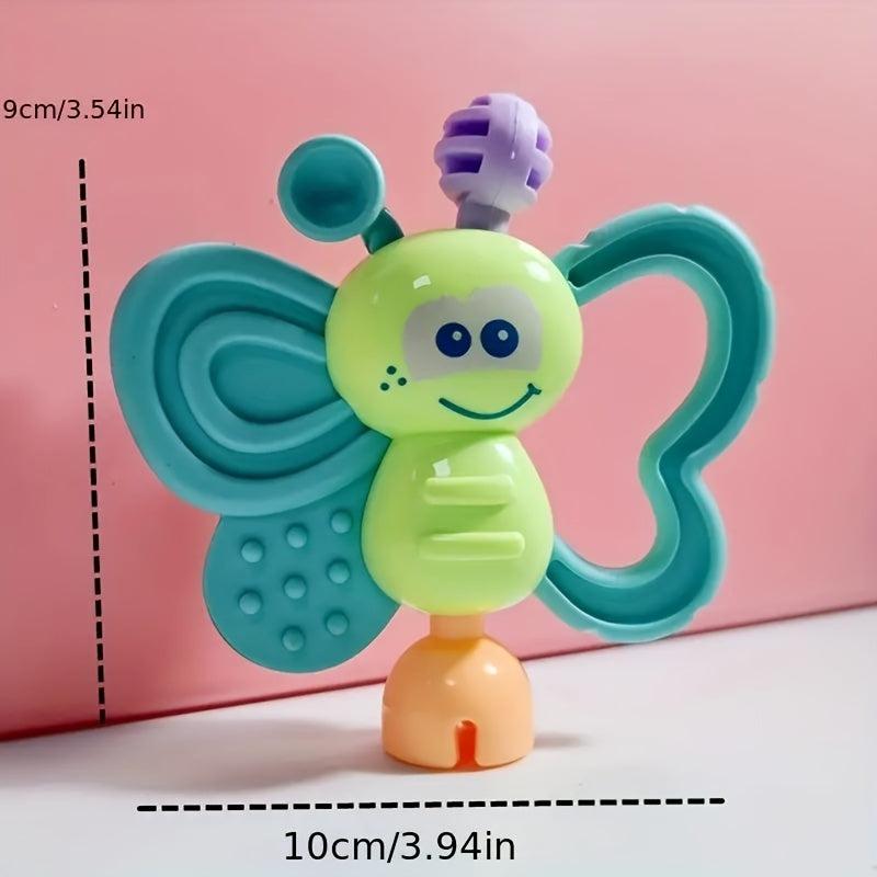 Baby Hand Grab Tooth Glue Rattle - Random