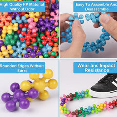 300pcs Building Block Connected Toys Plastic Educational Toy Set