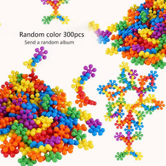 300pcs Building Block Connected Toys Plastic Educational Toy Set