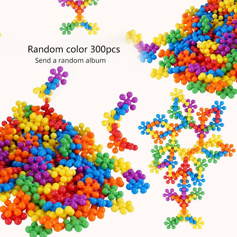 300pcs Building Block Connected Toys Plastic Educational Toy Set