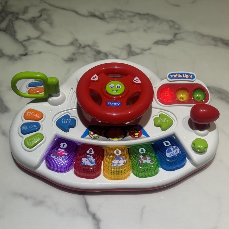 Steering Wheel Toys Baby Car Toys With Lights And Music
