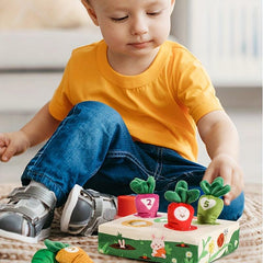 Montessori Plucking Carrot Toy Matching Numbers Plush