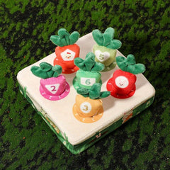 Montessori Plucking Carrot Toy Matching Numbers Plush