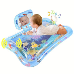 Tummy Time Water Mat With Mirror Inflatable Gift Toy